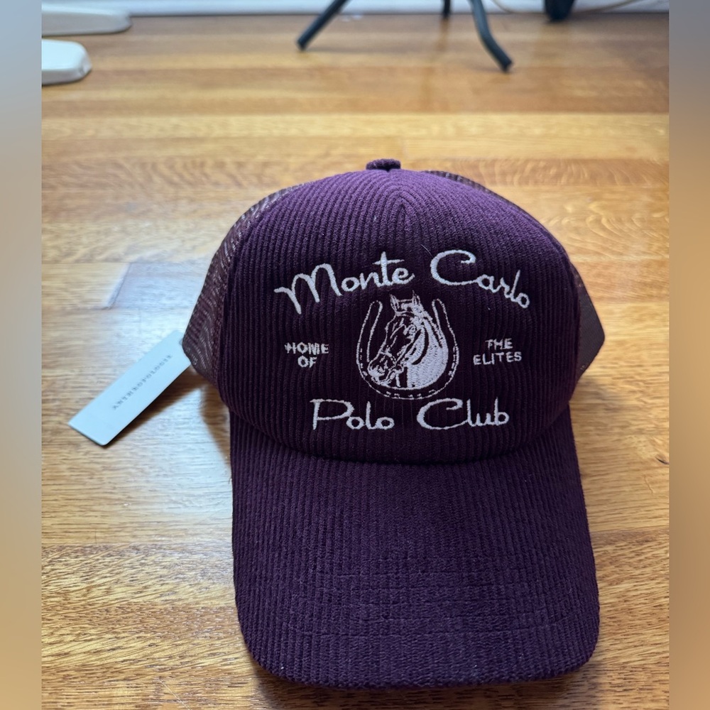 Anthropologie Monte Carlo Polo Club Cap